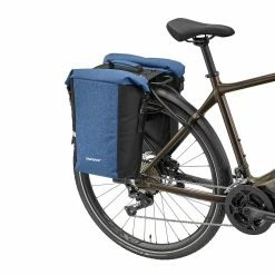 Paire De Sacoches Latérales Arrière Mik Bleu/noir -Bikes boutique Transporter MIK Pannier Bag M Blue 430000135 7