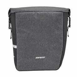 Paire De Sacoches Latérales Arrière Mik Bleu/noir -Bikes boutique Transporter MIK Pannier Bag M Grey 430000136 1